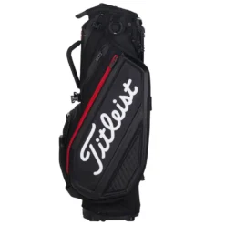 Titleist Jet Black Premium Golf Stand Bag -Callaway Sport 2020jetblackpremiumstandbagblackred3