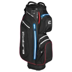 Cobra Ultradry Pro Waterproof Golf Cart Bag 6 Cobra Ultradry Pro Waterproof Golf Cart Bag -Callaway Sport Cobra 2023 Ultradry Pro Golf Cart Bag Black Electric Blue 3