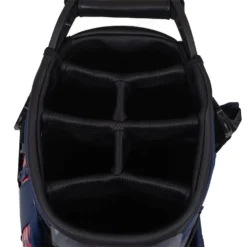 J.Lindeberg Play ST Golf Stand Bag -Callaway Sport J Lindeberg Play ST Golf Stand Bag Swirl Red JL Navy Barbados Cherry 4