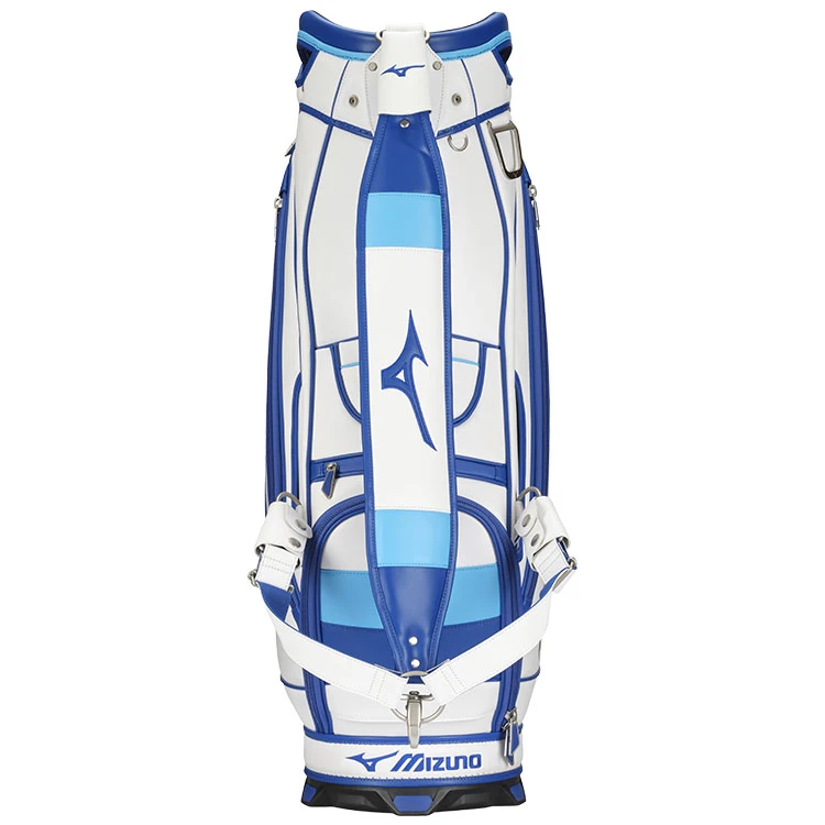 Mizuno Golf Tour Staff Bag White/Blue 3 Mizuno Golf Tour Staff Bag White/Blue - Image 3