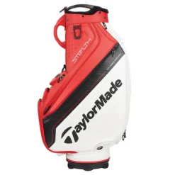 TaylorMade Tour Cart Bag -Callaway Sport TaylorMade 2023 Tour Cart Bag Red White Black 5