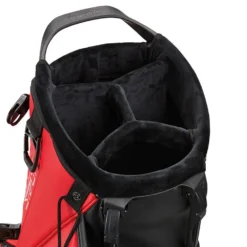 TaylorMade Tour Staff Golf Stand Bag -Callaway Sport TaylorMade 2023 Tour Stand Bag Red White Black 4