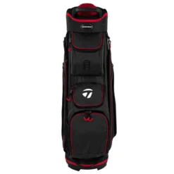 TaylorMade Tour Lite Golf Cart Bag 6 TaylorMade Tour Lite Golf Cart Bag -Callaway Sport TaylorMade Tour Lite Golf Cart Bag Black Red 3
