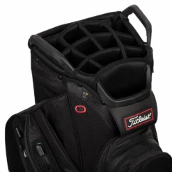 Titleist 2022 StaDry 14 Golf Cart Bag 7 Titleist 2022 StaDry 14 Golf Cart Bag -Callaway Sport Titleist 2022 Cart 14 Stadry Cart Bag Black 4