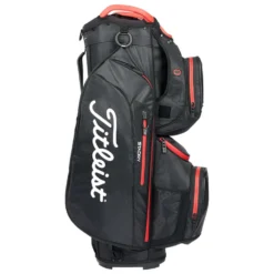 Titleist StaDry 15 Golf Cart Bag 5 Titleist StaDry 15 Golf Cart Bag -Callaway Sport Titleist 2022 Cart 15 Stadry Bag Black Black Red 3