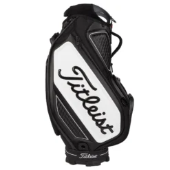 Titleist Golf Tour Staff Bag -Callaway Sport Titleist 2022 Golf Tour Staff Bag Black White 4