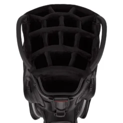 Titleist Jet Black Premium StaDry Golf Cart Bag -Callaway Sport Titleist 2022 Tour Series Premium StaDry Cart Bag Black White 4