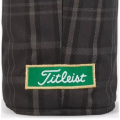 Titleist Barrel Leather Shamrock Driver Headcover -Callaway Sport Titleist Barrel Leather Performance Driver Cover Black Green 5
