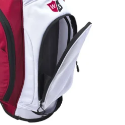 Wilson EXO Lite Staff Golf Stand Bag 8 Wilson EXO Lite Staff Golf Stand Bag -Callaway Sport Wilson 2023 EXO Lite Staff Golf Stand Bag Red White 4