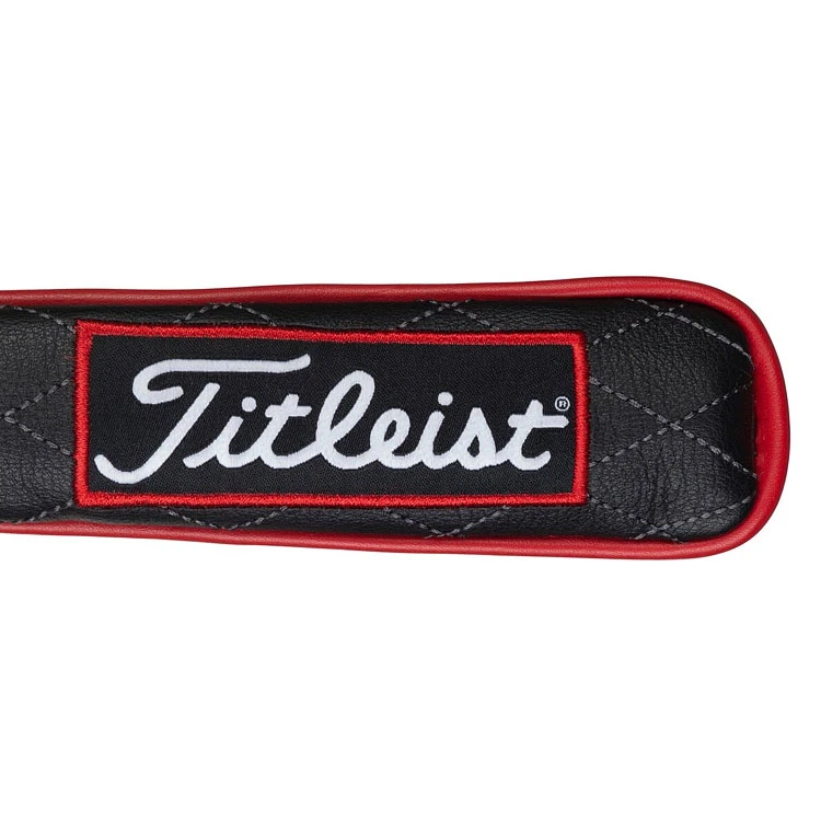 Titleist Jet Black Leather Alignment Stick Headcover 3 Titleist Jet Black Leather Alignment Stick Headcover - Image 3