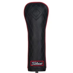 Titleist Jet Black Leather Fairway Wood Headcover